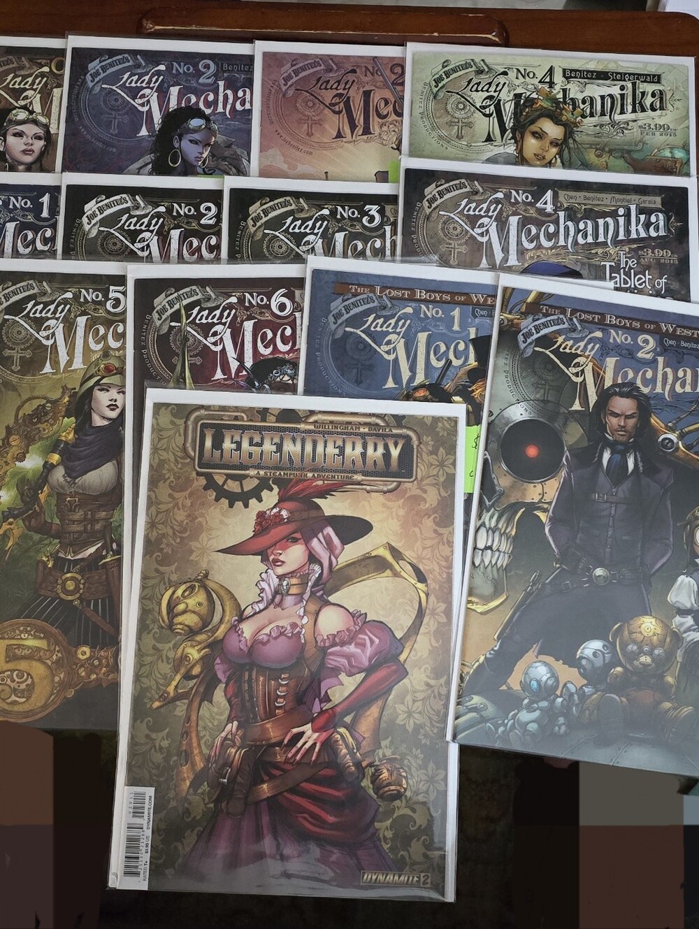 Lady Mechanika and Legenderry Comic Book bundle Qty 13 2011 2015 2016 Rare
